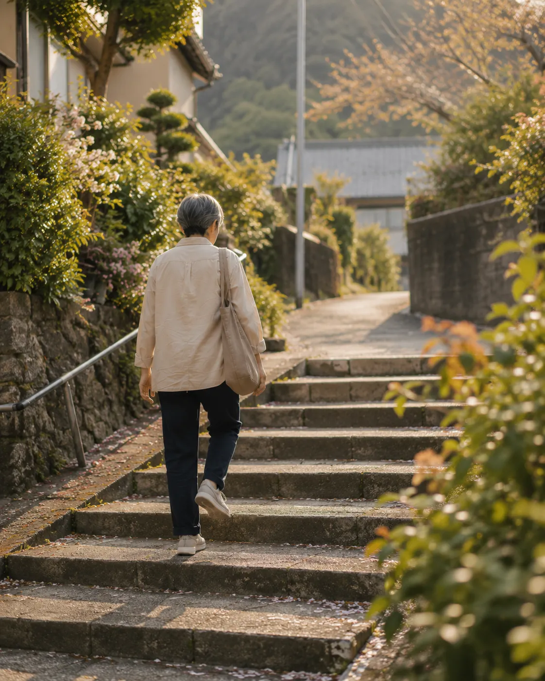 階段を上る、散歩をする——日常のなかで感じる、身体の小さな変化