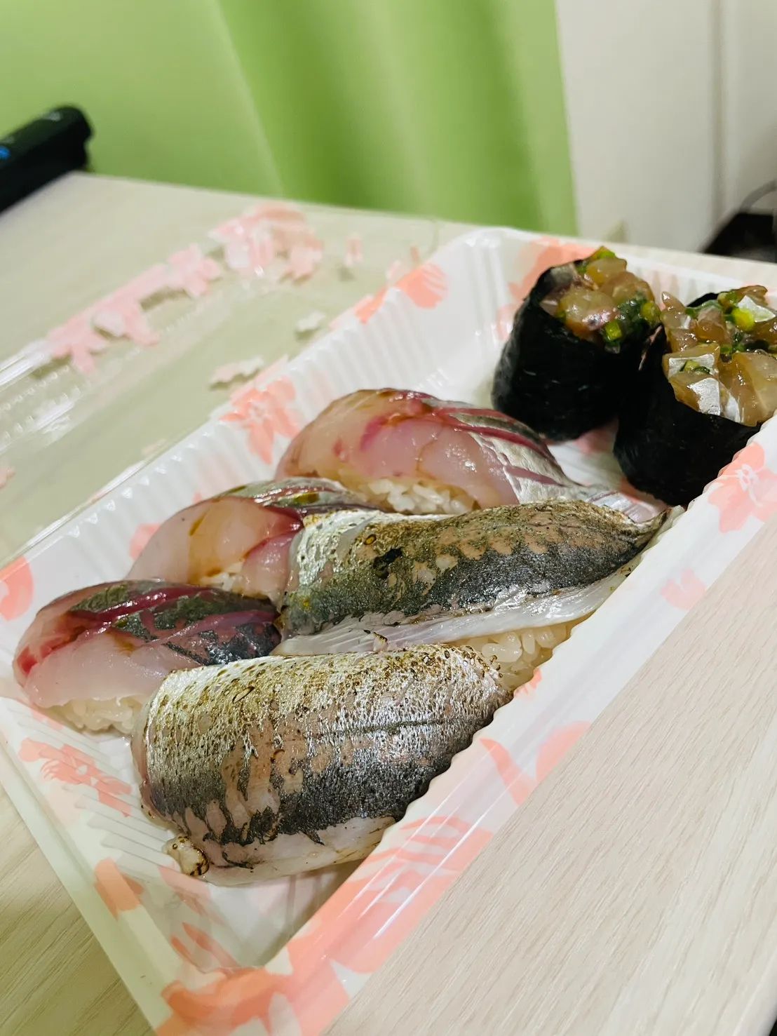 いただいた魚料理
